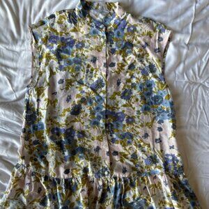 & Other Stories drop waist dress, sz S